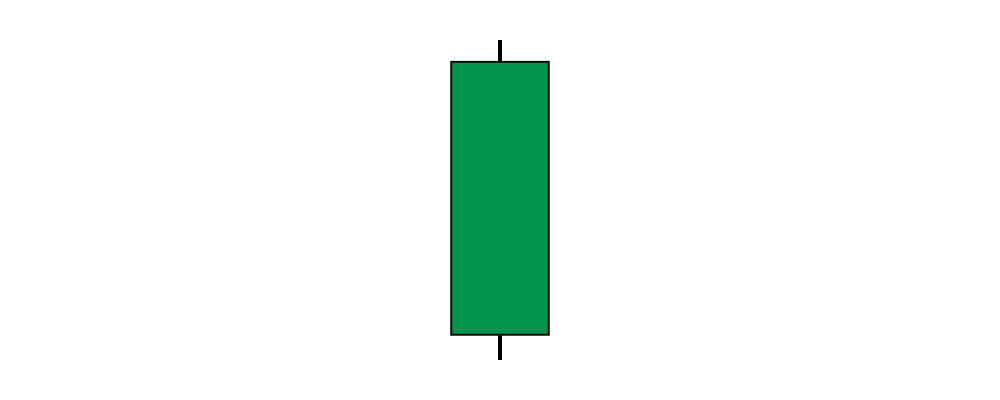 Long green Candlestick