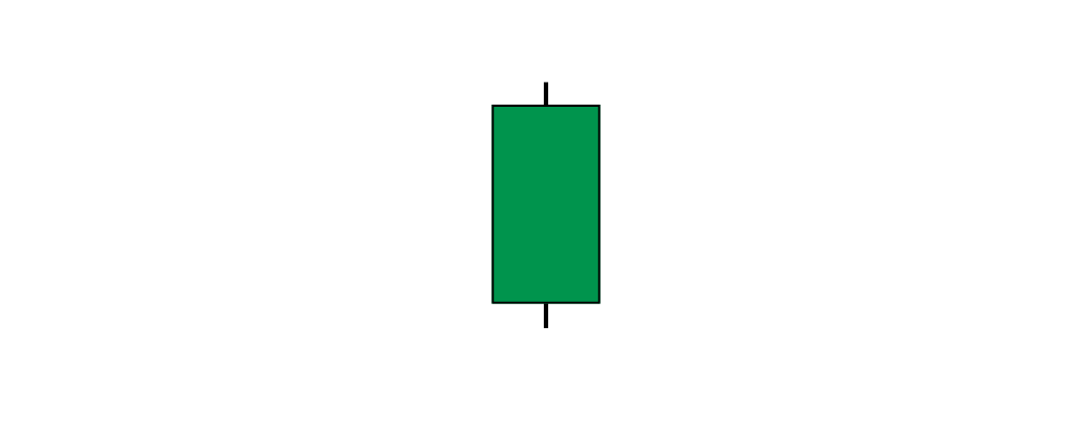 Green candlestick