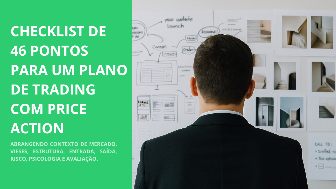 Checklist de 46 Pontos para um Plano de Trading com Price Action